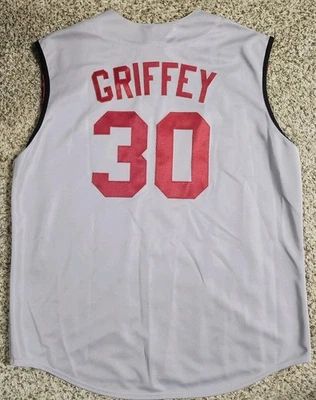 Ken Griffey Jr. Majestic Cincinnati Reds Jersey Size 2XL - Image 1 of 4
