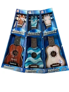 Ukulele Musical Instrument Guitar 4 Strings For Kids 3+ Young Musician Learn Fun - Picture 1 of 5