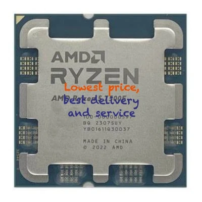 1PC USED AMD Ryzen 5 7500F Processor (5 GHz, 6 Cores, Socket AM5) Tray CPU - Image 1 of 2