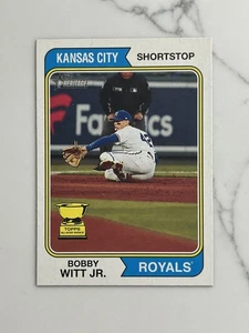 2023 Topps Heritage #85 Bobby Witt Jr. Kansas City Royals Baseballkarte - Bild 1 von 2