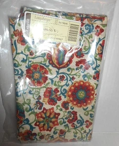 Juego de 2 servilletas de tela Longaberger en patrón de mercado de especias - Imagen 1 de 1