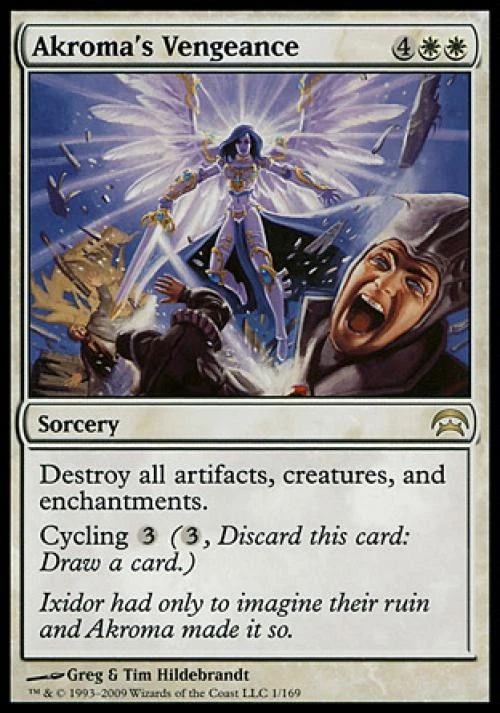 Akroma's Vengeance - Light Play MTG Planechase - Image 1 of 1