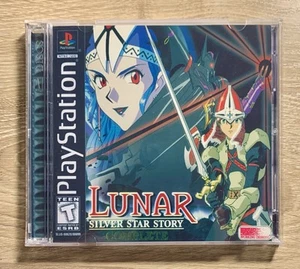 2 Disc Replacement Case Only - Lunar Silver Star - Playstation 1 - Free Shipping - Picture 1 of 3