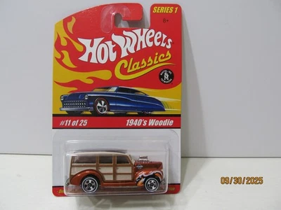 Woodie Hot Wheels Classics Series 1 2005 años 40 - naranja - edición limitada Foto 1 de 4