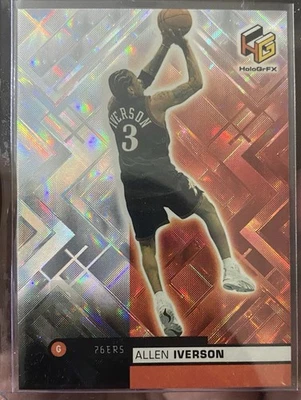 HoloGrFX 1999-00 cubierta superior - Allen Iverson #41 Foto 1 de 2
