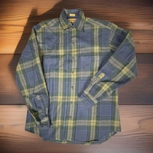 Paul Stuart Vintage Plaid Flannel Shirt XL Cooper Made in Italy Brushed Soft - Picture 1 of 6