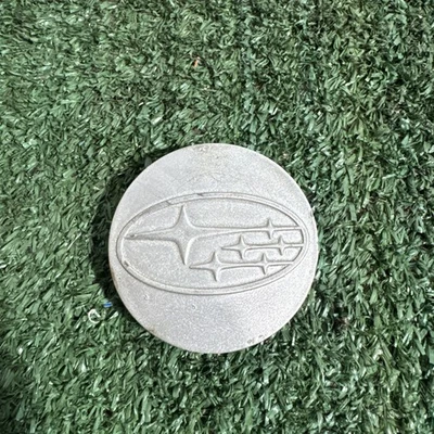 Subaru OEM 2006-2015 Forester Impreza Outback Silver Center Cap Cover 28821SA030 - Image 1 of 4