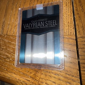 Game of Thrones Season 6 VALYRIAN STEEL CASE TOPPER Trading Card Insert CT1 - Picture 1 of 2
