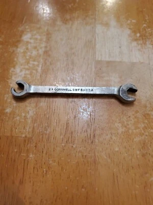 Cornwell Tools Vintage 7/16" 6PT SAE Open/Flare Nut End Combination Wrench CWF5 - Image 1 of 4