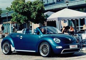 VW Volkswagen Beetle Cabriolet Convertible Kamei Press Release 1999 58 