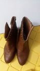 WOMEN, ROCK REPUBLIC, BROWN,  COWGIRL BOOT WITH STUDS,SIZE 9.5