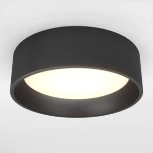 Alton 13 in. 1-Light Modern Black Integrated LED 3 CCT Flush Mount Ceiling Light - Picture 1 of 1