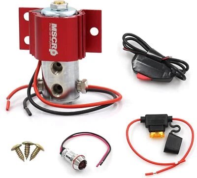 Front Brake Line Lock Kit Heavy Duty Type Roll Control Hill Holder Kit Red - Image 1 of 4