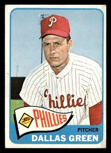 Dallas Green #203 1965 Topps en muy buena condición Philadelphia Phillies - Imagen 1 de 2