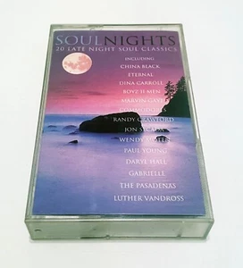 Various Artists – Soul Nights - Cassette Tape Album - Chrome - 1994 - Picture 1 of 5