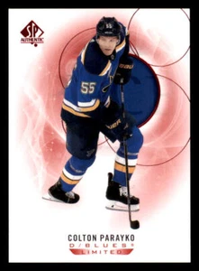 2020-21 SP Authentic Limited Red #45 Colton Parayko - Picture 1 of 2