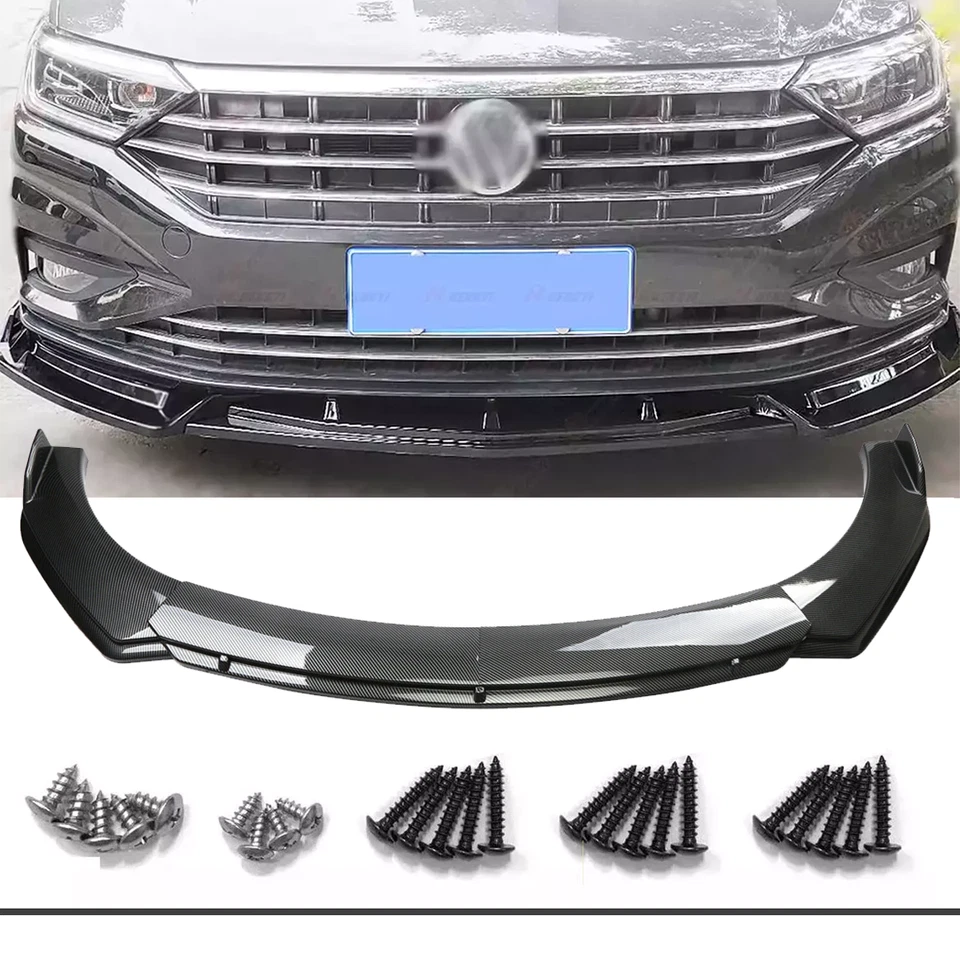 For 2019-2022 Volkswagen Jetta Front Bumper Lower Lip Splitter Spoiler - Image 1 of 4