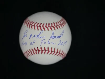 LEE ARTHUR SMITH FULL NAME SIGNED OFFICIAL OMLB BASEBALL "HALL OF FAME 2019" JSA - Image 1 of 2
