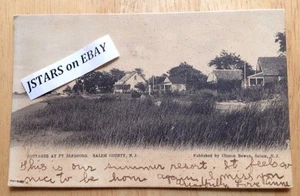circa 1905 SALEM, NJ, FT. ELFSBORG COTTAGES UNDIVIDED BACK POSTCARD UBPC - Picture 1 of 2