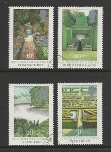 GB 1983 British Gardens SG 1223-1226 FU - Picture 1 of 1