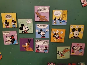 2013 Mickey Comic Mystery Collection Pin Set Mickey Minnie Pluto + Chaser Disney - Picture 1 of 9