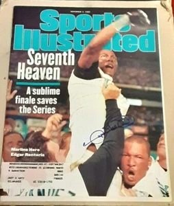 GARY SHEFFIELD FLORIDA MARLINS SIGNED 1997 WORLD SERIES SPORTS ILLUSTRATED SI - Picture 1 of 1