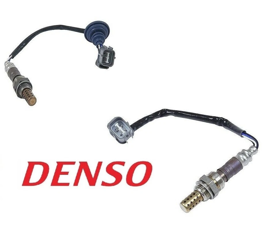 Compatível com Acura Integra L4 1.8 pares conjunto de sensores de oxigênio O2 dianteiro e traseiro Denso - Imagem 1 de 1