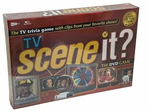 TV Trivia Scene It? The DVD Party Board Game 2005 Screenlife New/Factory Sealed - Picture 1 of 6