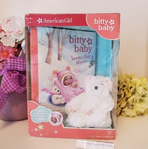 American Girl⭐ Bitty Baby' & Polar Bear ~ Loves the Snow! ~ 2013 ~ *Retired*~ - Imagen 1 de 4