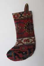 8X18 stocking, Handmade vintage Stocking,Antique rug stocking,Christmas stocking