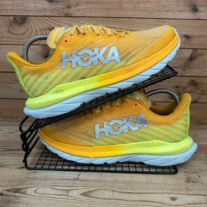 Hoka One One Turnschuhe Herren Größe UK 8 Mach 5 Radiant Yellow Orange Laufschuhe - Bild 1 von 13