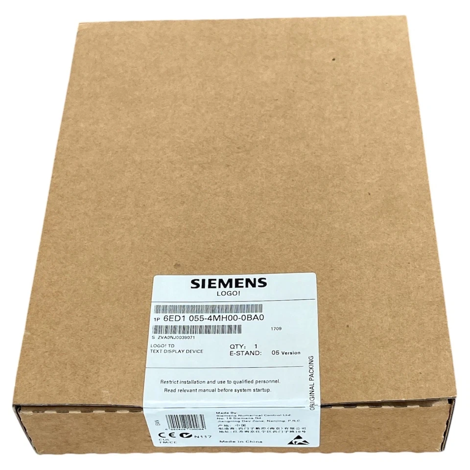 1pcs Siemens Logo TD Text Display 6ed1055-4mh00-0ba0