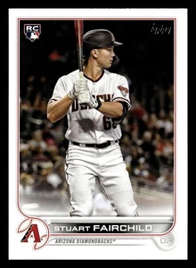 Stuart Fairchild 2022 Topps ROOKIE RC #163 Arizona Diamondbacks Baseball *229 - Picture 1 of 2