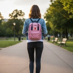 Mochila Fjallraven Kanken Rosa Mini Bolso Escolar Clásico - Imagen 1 de 15