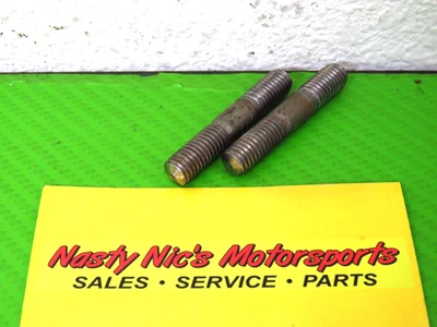 1991 KAWASAKI X2 650sx 650 sx ts ВЫХЛОПНЫЕ ШПИЛЬКИ ДЛЯ ГИДРОЦИКЛОВ (2) OEM б/у - Изображение 1 из 2