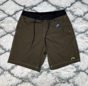 RUSTY Reprise feste Taille Badehose Boardshorts grün Herren Gr. 30 *NEU* $ 65 - Bild 1 von 7
