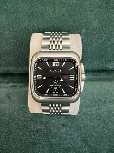 Orologio Uomo GUCCI COUPE YA131305 Big Grande Date in Ottime Condizioni!
