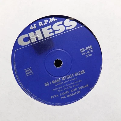 Etta James & Sugar Pie DeSanto - Do I Make Myself Clear (Chess CH-056) Aussie 45 - Image 1 of 2