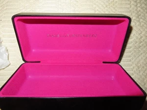 DVF Diane von Furstenberg Sonnenbrille Brille schwarz Hartschalenetui Druckknopfverschluss - Bild 1 von 6