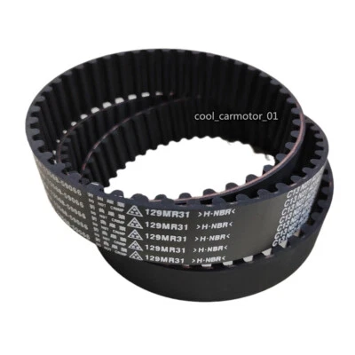 1x Black Neoprene Toyota 2L 2LT 2LTE 3L 5L Diesel Engine Timing Belt 13568-59066 - Image 1 of 4