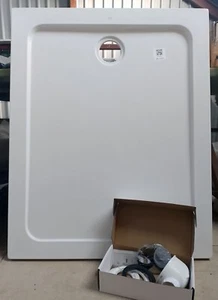 Mira Flight Safe Non Slip Shower Tray B - Rectangle 1000 x 800mm x40mm 1 of 2 - Picture 1 of 7