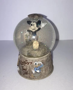 Topolino Disney Parks Mappa Avventura Live 4" Globo Neve - Autentico - Foto 1 di 4