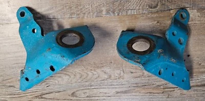 1968 1969 AMC AMX Javelin 4-speed strut rod brackets Lt & Rt OEM  - Image 1 of 4