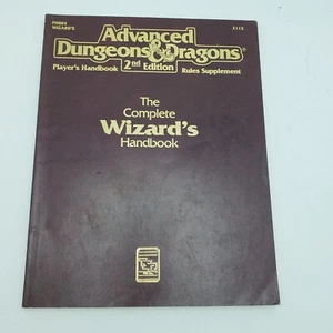 Advanced Dungeons & Dragons 2E The Complete Wizard's Handbook 1990 D&D TSR - Bild 1 von 13