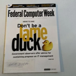 2003 September 22 Federal Computer Week Magazine, Progress On IT Work (CP241) - Picture 1 of 3