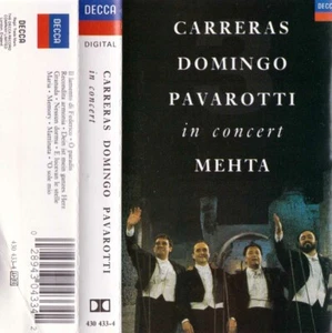 CARRERAS / DOMINGO / PAVAROTTI In Concert - Cassette - Tape SirH70 - Picture 1 of 1