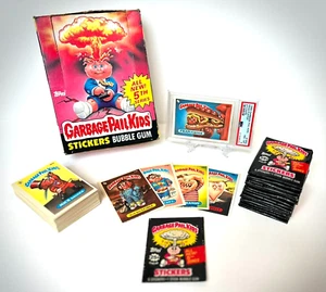 GPK OS 5 *Box, 80 Card Set, 14 Wax Packs, PSA8 Fran Furter* Garbage Pail Kids - Picture 1 of 9