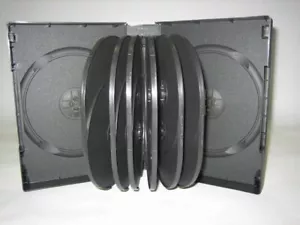 1 NUOVE CUSTODIE DVD MULTI-14 DI ALTA QUALITÀ 44MM 1,75", NERO,DH14 SPEDIZIONE GRATUITA - Foto 1 di 1