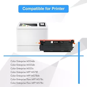 212A Toner Cartridge 4Pck with Chip New Version for HP 212A W2120A 212X W2120X - Picture 1 of 7