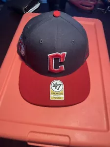 '47 BRAND CAPTAIN YOUTH CHILD CLEVELAND GUARDIANS SNAPBACK HAT OSFM NWT - Picture 1 of 9